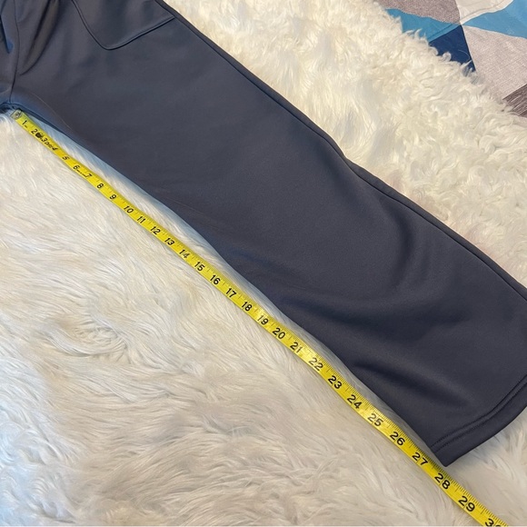 Under Armour Cold Gear Sweatpants Youth XL Dark Gray Pink Straight Leg - Picture 11 of 14